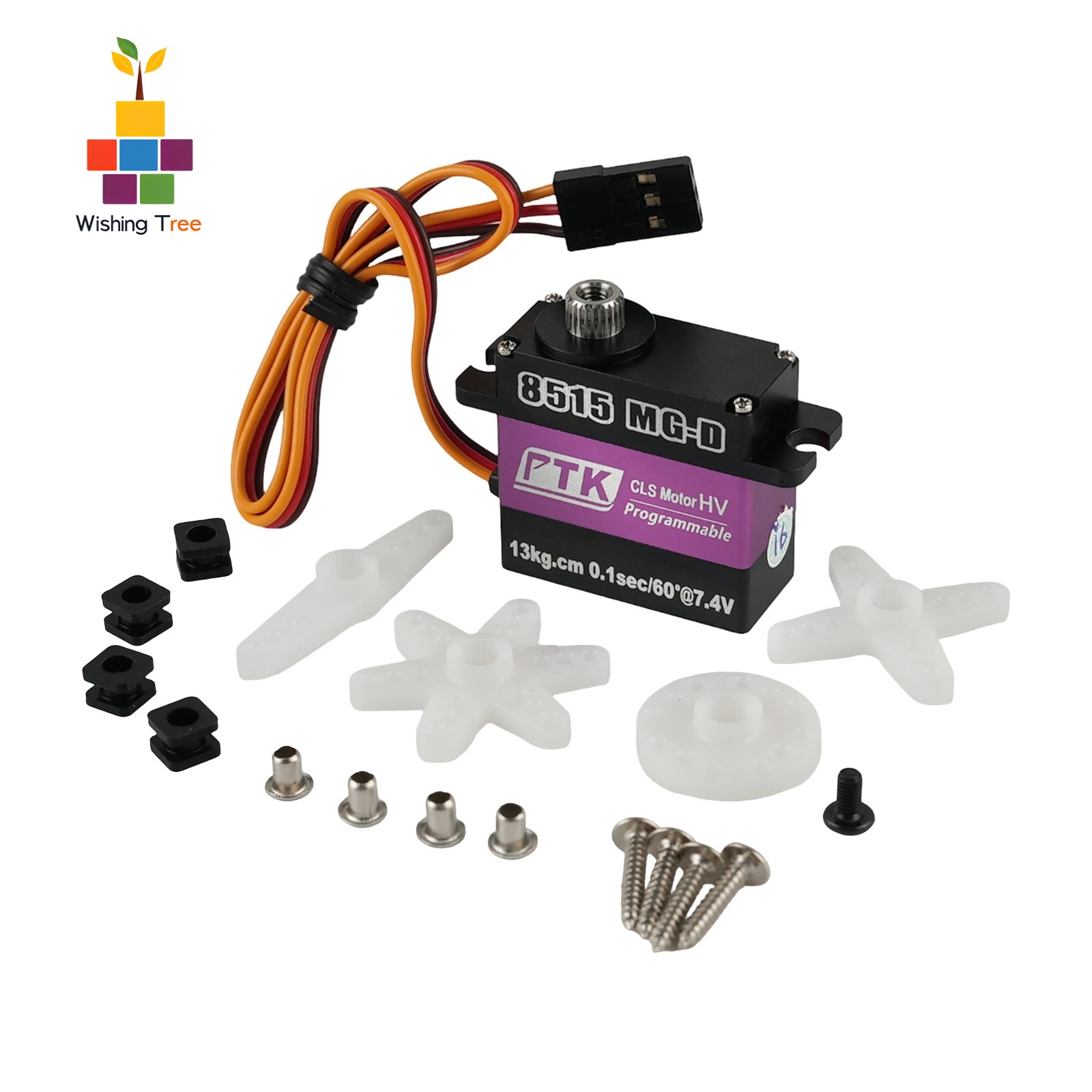 Rc Helicopter Servo - Stemedu 8515 MG-D 15Kg Mini Servo