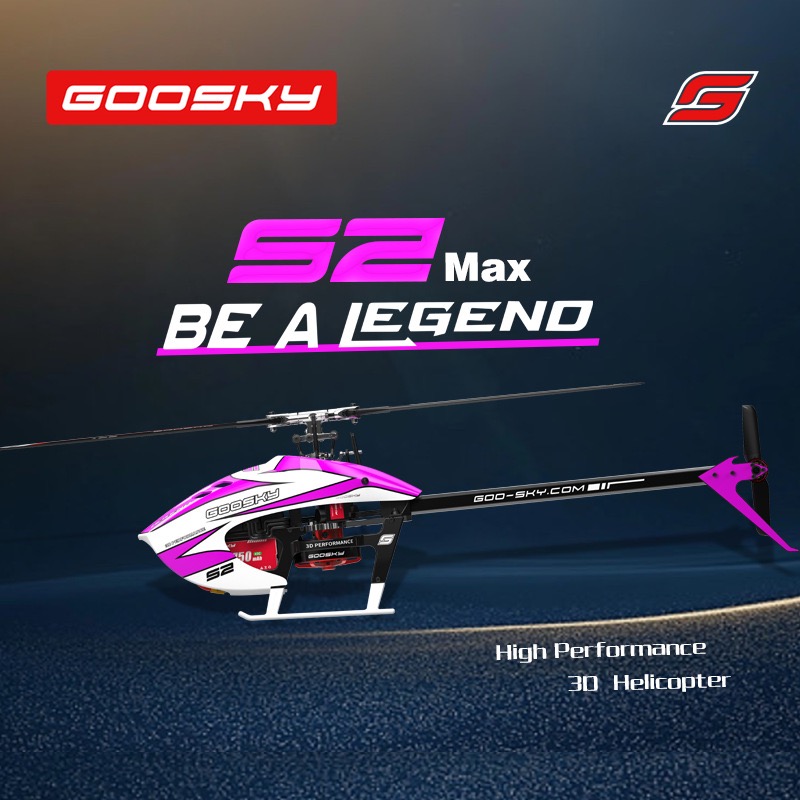 Rc Helicopter Gyro - GOOSKY S2 Max Modello di Aereo