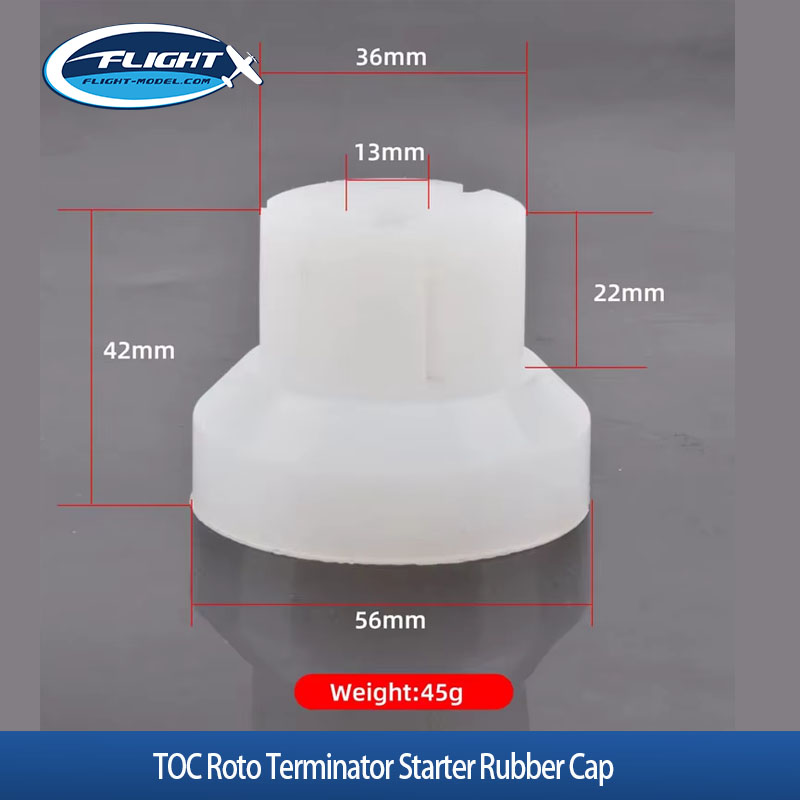 Rc Helicopter Coaxial - 2 Pezzi Tappo in Gomma TOC