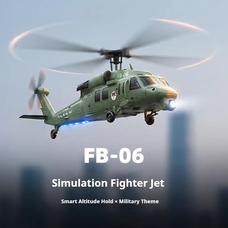 Elicottero RC FB-06 Black Hawk - Rc Helicopter Gyro recensione e prezzo