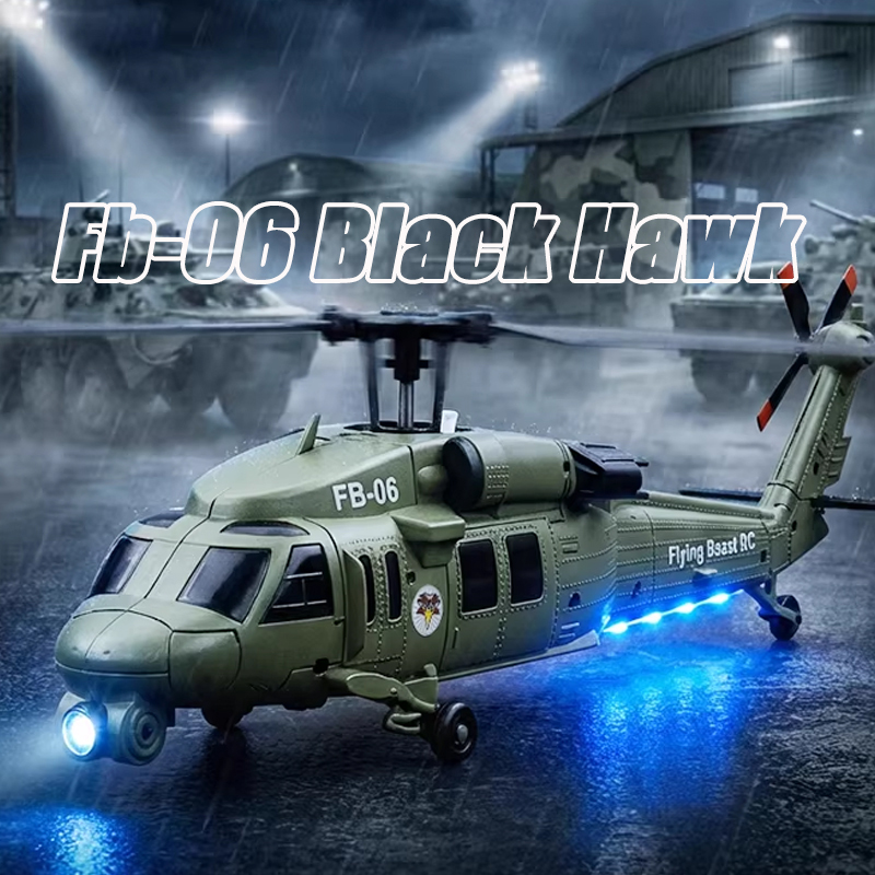 Elicottero RC FB-06 Black Hawk - Rc Helicopter Gyro recensione e prezzo
